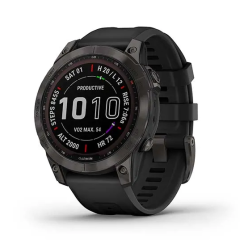 Garmin Fenix 7 Sapphire Solar Edition Black DLC Titanium 47 mm 010-02540-35