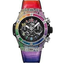 411.NX.1117.LR.0999 | Hublot Big Bang Unico Titanium Rainbow 45 mm watch. Buy Online