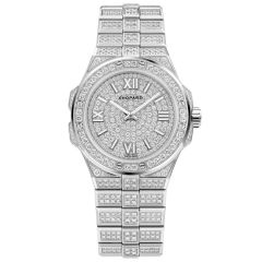 295370-1001 | Chopard Alpine Eagle Frozen White Gold Diamonds Automatic 36 mm watch. Buy Online