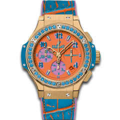 Hublot Big Bang Pop Art Yellow Gold Blue 41 mm 341.VL.4789.LR.1207.POP15