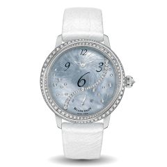 3650A-3554L-58B | Blancpain Women Heure Decentree 36.8mm watch. Buy Online