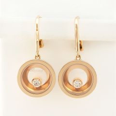 837771-5001 | Buy Very Chopard Happy Diamonds Rose Gold Earrings