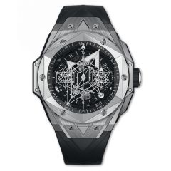 418.NX.1107.RX.MXM19 | Hublot Big Bang Unico Sang Bleu II Titanium 45 mm watch. Buy Online