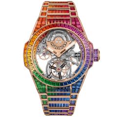 455.OX.9900.OX.9999 | Hublot Big Bang Tourbillon Rainbow 43 mm watch. Buy Online