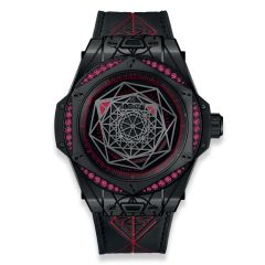 Hublot Big Bang Sang Bleu All Black Red 39 mm 465.CS.1119.VR.1202.MXM18