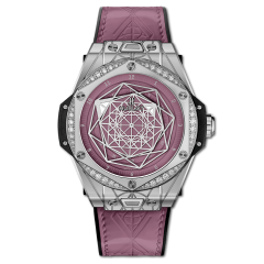 Hublot Big Bang Sang Bleu One Click Steel Pink Diamonds 39mm 465.SS.89P7.VR.1204.MXM20