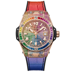 Hublot Big Bang One Click King Gold Rainbow 33 mm 485.OX.9900.LR.0999