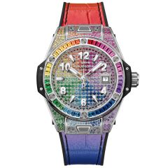 Hublot Big Bang One Click Steel Rainbow 33 mm 485.SX.9900.LR.0999