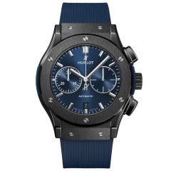 Hublot Classic Fusion Ceramic Blue Chronograph 45 mm 521.CM.7170.RX