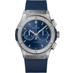 Hublot Classic Fusion Chronograph Titanium Blue 42 mm 541.NX.7170.RX