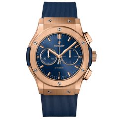 Hublot Classic Fusion Chronograph King Gold Blue 42 mm 541.OX.7180.RX