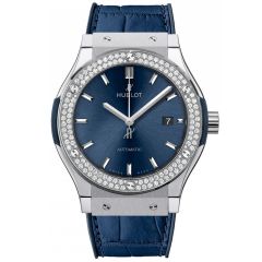 Hublot Classic Fusion Titanium Diamonds Automatic 42 mm 542.NX.7170.LR.1104