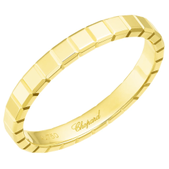 Chopard Ice Cube Yellow Gold Ring Size 56 827702-0202