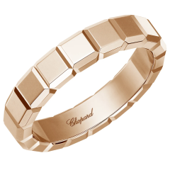 ChopardIce Cube Rose Gold Ring Size 59 829834-5016