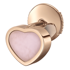 83A086-5622 | Buy Online Chopard My Happy Hearts Rose Gold Pink Opal Single Earring