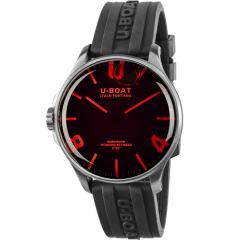 U-Boat Darkmoon 44 mm Red Glass SS 8465/B