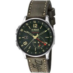 8500 | U-Boat 1938 Doppiotempo Green 43 mm watch. Buy Online