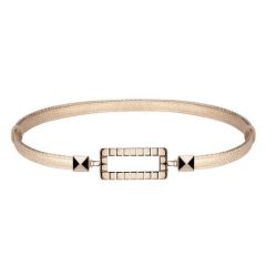 95009-0232 | Chopard Ice Cube Belt Gold Motif Anaconda Fabric