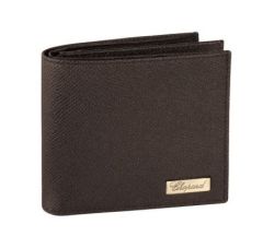 95012-0250 | Chopard IL Classico Small Coins Wallet Brown Printed Calfskin Leather