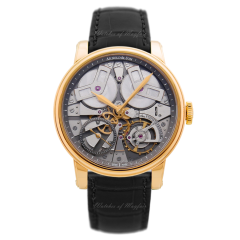 1TBAR.S01A.C113A | Arnold & Son TB88 18K Rose gold case, black alligator leather strap watch. Buy Online