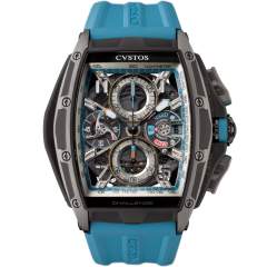 Cvstos Chrono Grey Brancard Black Titanium Blue 53.7 x 41 mm B00107.4176001