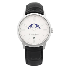 10219 | Baume & Mercier Classima Stainless Steel 40mm watch. Buy Online