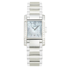 8666 | Baume & Mercier Diamant Diamond-set Steel watch. Buy Online