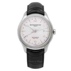 10112 | Baume & Mercier Clifton Stainless Steel 43mm watch | Buy Online