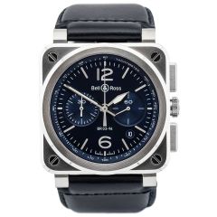 Bell & Ross Br 03-94 Blue Steel 42 mm BR0394-BLU-ST/SCA