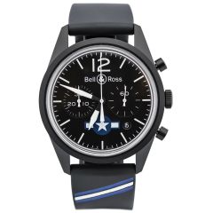 BRV126-BL-CA-CO/US | Bell & Ross BR 126 Etats Unis watch | Buy Online