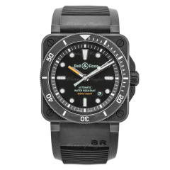 Bell & Ross Br 03-92 Diver Black Matte 42 mm BR0392-D-BL-CE/SRB