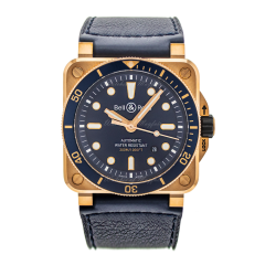 Bell & Ross Br 03-92 Diver Blue Bronze Limited Edition BR0392-D-LU-BR/SCA