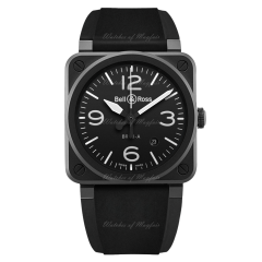 Bell & Ross BR 03 Black Matte Automatic 41 mm BR03A-BL-CE/SRB