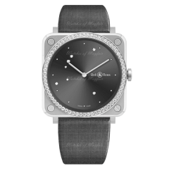 Bell & Ross BR S Grey Diamond Eagle Diamonds 39 mm BRS-ERU-ST-LGD/SCA