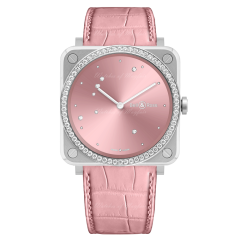 Bell & Ross Br S Pink Diamond Eagle Diamonds 39 mm BRS-EP-ST-LGD/SCR