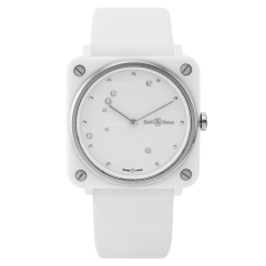 BRS-EW-CE/SF | Bell & Ross Br S White Diamond Eagle 39 mm watch. Buy Online