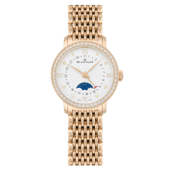 6106-2987-MMB | Blancpain Villeret Quantieme Phases de Lune 29.2 mm watch. Buy Online