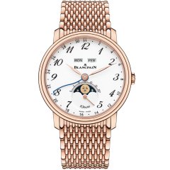 Blancpain Villeret Quantieme Complet 8 Jours Automatic 42 mm 6639A-3631-MMB