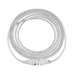 Boucheron Jack de Boucheron White Gold Diamond Necklace JBT00796