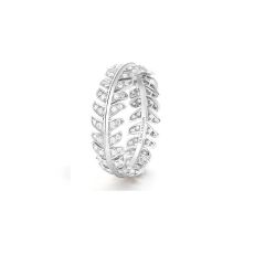 Boucheron Nature Triomphante White Gold Diamond Ring JAL00260