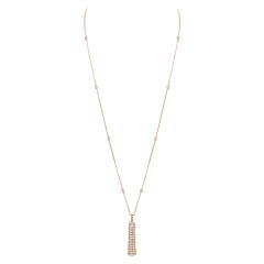 Boucheron Pompon Pink Gold Diamond Pendant JPN00540M