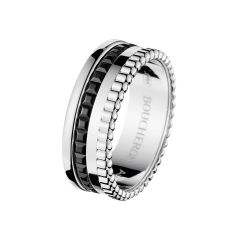 Boucheron Quatre White Gold Black PVD Ring JRG01790