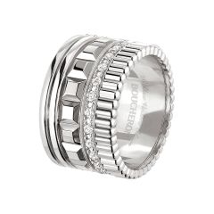 Boucheron Quatre White Gold Diamond Ring JRG01986