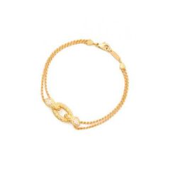 Boucheron Serpent Boheme Yellow Gold Diamond Bracelet JBT00344