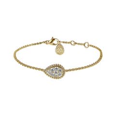 Boucheron Serpent Boheme Yellow Gold Diamond Bracelet JBT00365