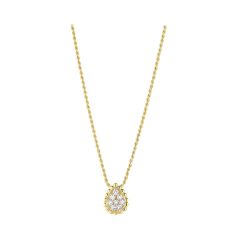 Boucheron Serpent Boheme Diamants Yellow Gold Diamond Pendant JPN00611