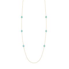 Boucheron Serpent Boheme Yellow Gold Turquoise Necklace JCL01041