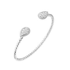 Boucheron Serpent Boheme White Gold Diamond Bracelet JBT00840