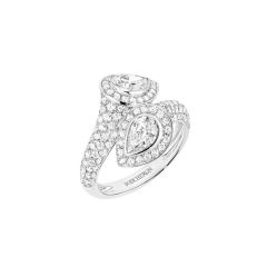 Boucheron Serpent Boheme White Gold Diamond Ring JRG02168