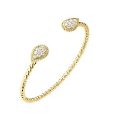 Boucheron Serpent Boheme Yellow Gold Diamond Bracelet JBT00817